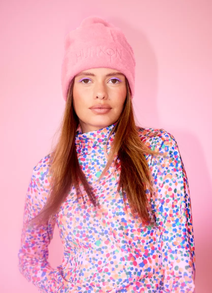 Knitwear | Accessories | Hunkọn Amber Hat - Light Pink