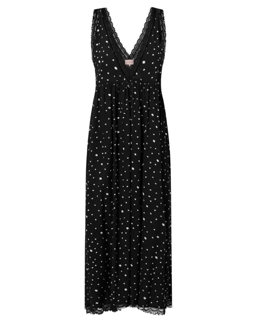 Dresses & Kimonos | Hunkọn Kris Oversized Dress - Black w/White dots