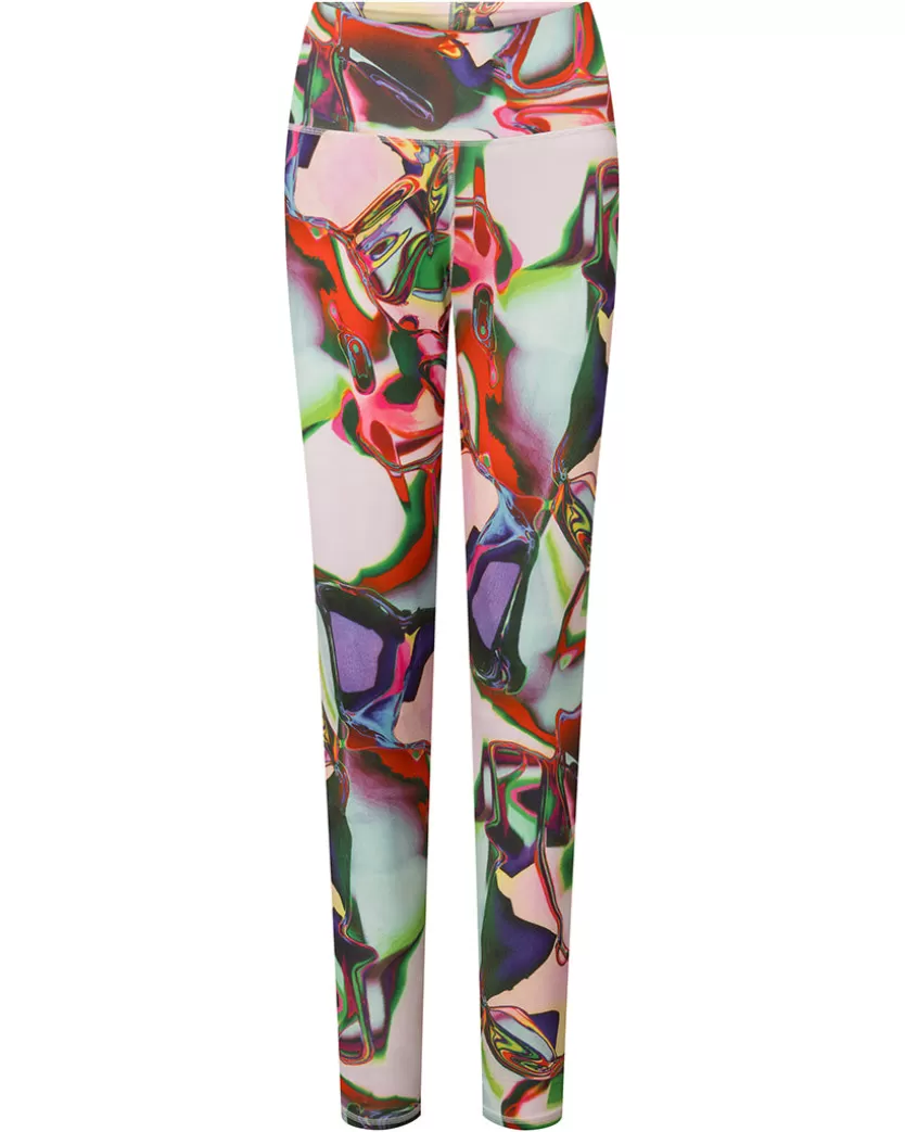 Art Print | Trousers | Hunkọn Leona Leggings - Rainbow waves