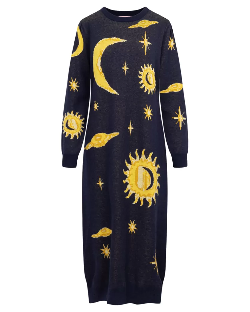 Knitwear | Hunkọn Orion Knit Dress - Midtnight Stars