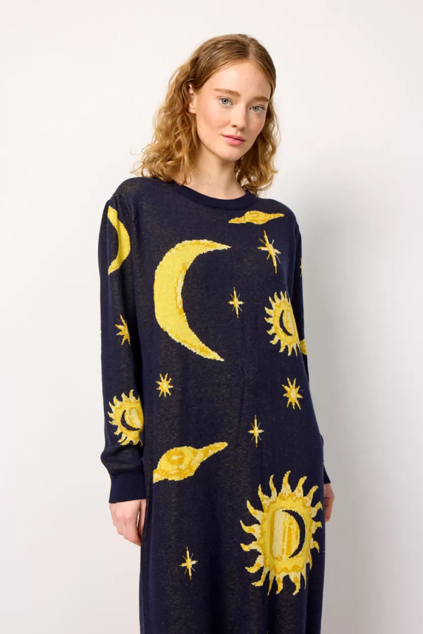 Knitwear | Hunkọn Orion Knit Dress - Midtnight Stars